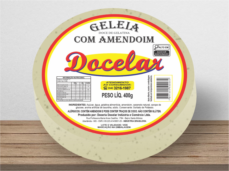 Geleia com Amendoim 400g