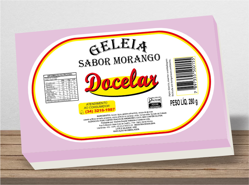 Geleia com Morango 280g