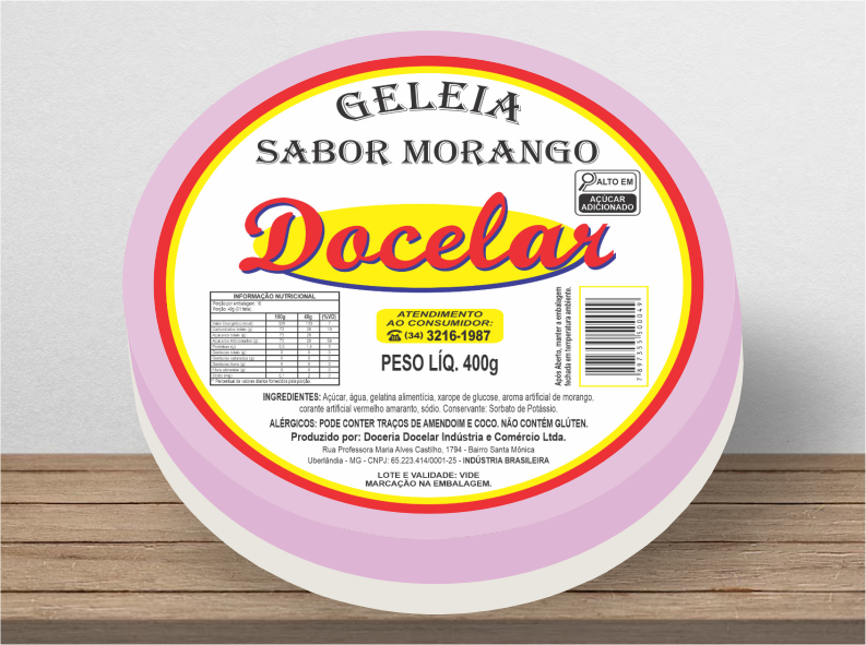 Geleia com Morango 400g